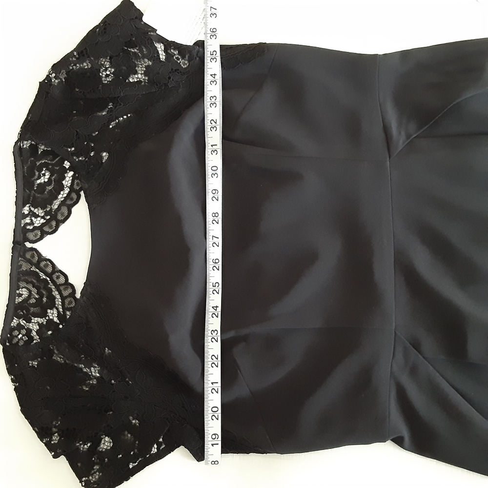 Aidan black dress Size 12 New - Picture 11 of 13